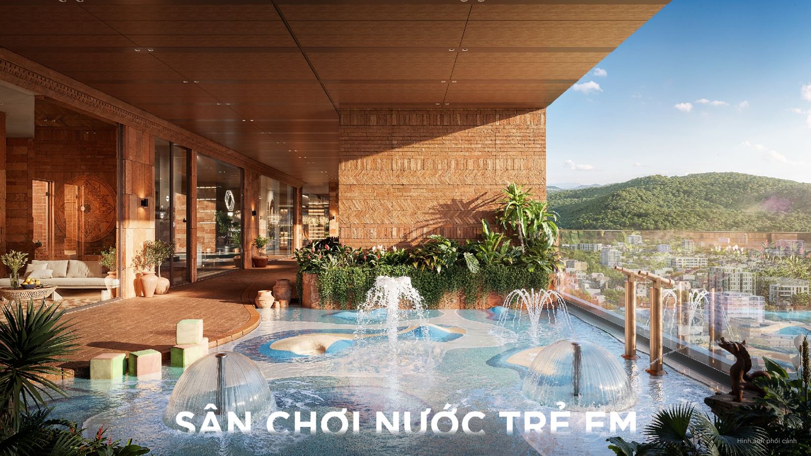 Sân chơi nước trẻ em Q'Terra