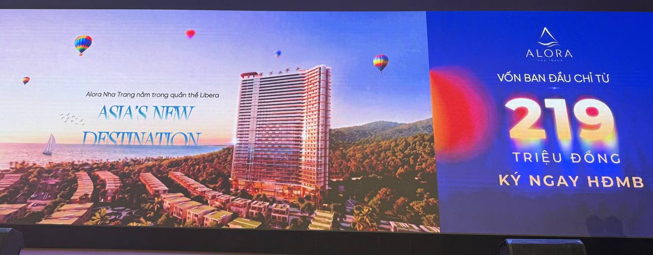 Alora Nha Trang: Ký HĐMB từ 219 triệu, đón sóng du lịch Khánh Hòa